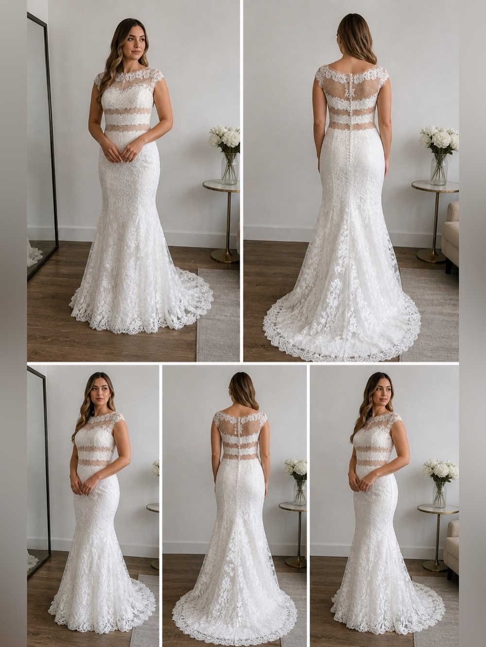 Isabelle Armstrong 
 Wedding Dress in White
